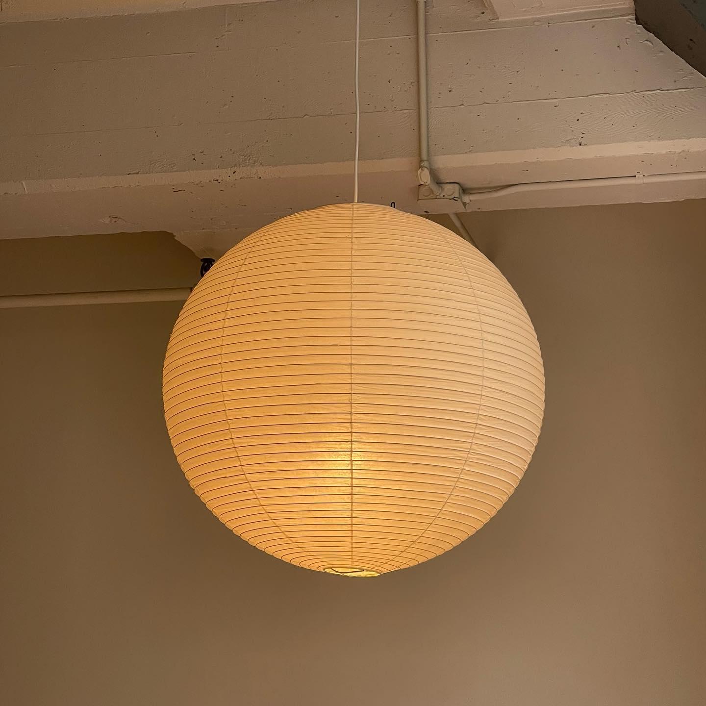 Contemporary Japanese Pendant Lamp with Paper Shade – Adjustable Kitchen Pendant Lighting in Multiple Sizes-3