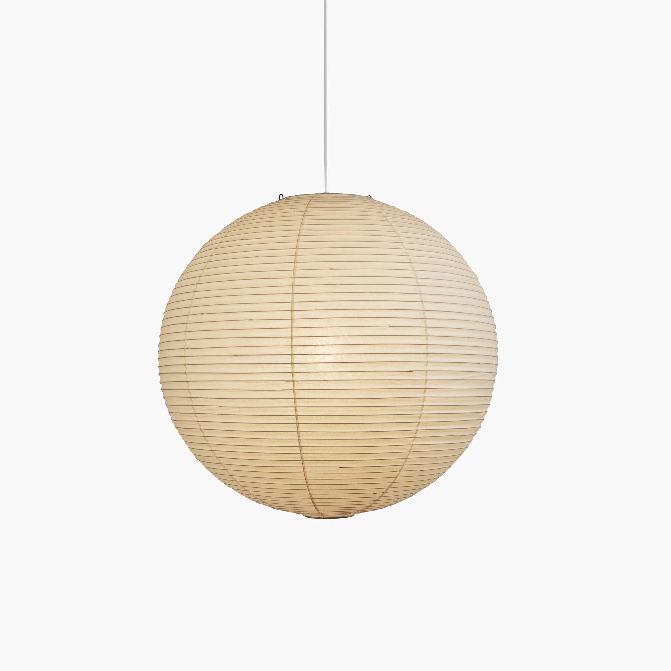 Variant image for Contemporary Japanese Pendant Lamp with Paper Shade – Adjustable Kitchen Pendant Lighting in Multiple Sizes-6
