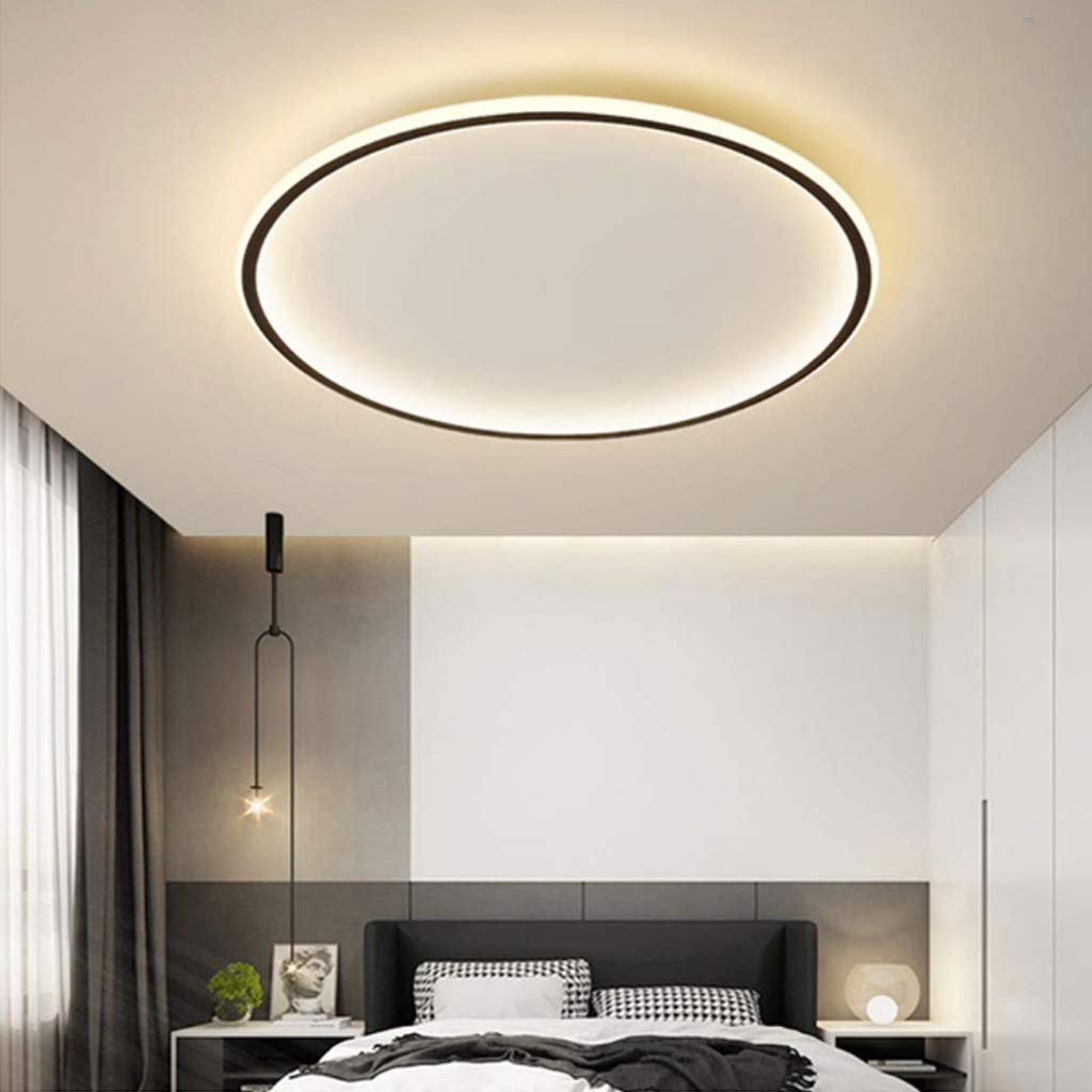 Variant image for Modern Ultra-Thin Round LED Flush Mount Ceiling Light – Minimalist Design for Home Illumination-15