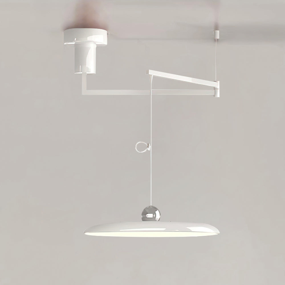 Variant image for Adjustable Kitchen Pendant Lighting with Integrated LED – Elegant Acrylic and Metal Fixture, Various Color Options-16